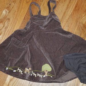 Gymboree Equestrian club Velveteen horse jumper